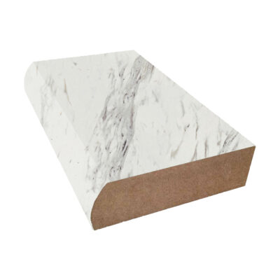 Wilsonart Bullnose Calcutta Marble, 4925