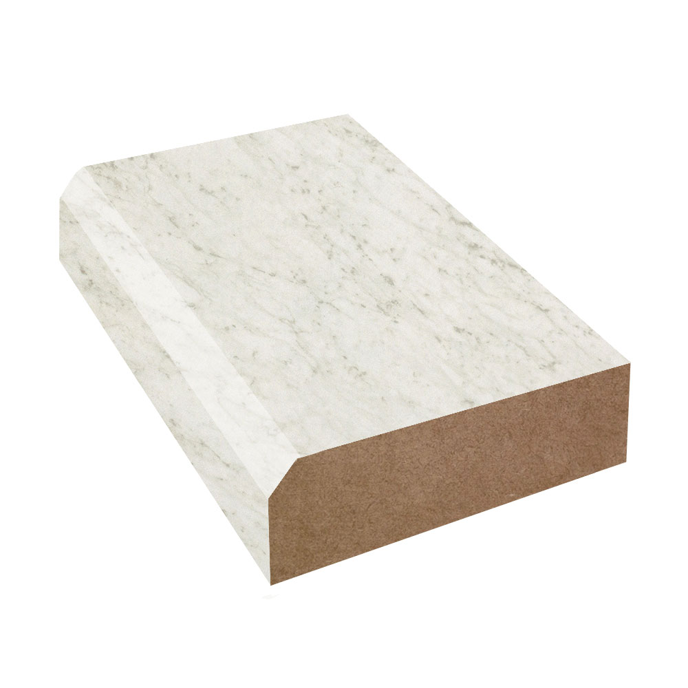 White Carrara, 4924, Wilsonart Laminate Countertop Trim